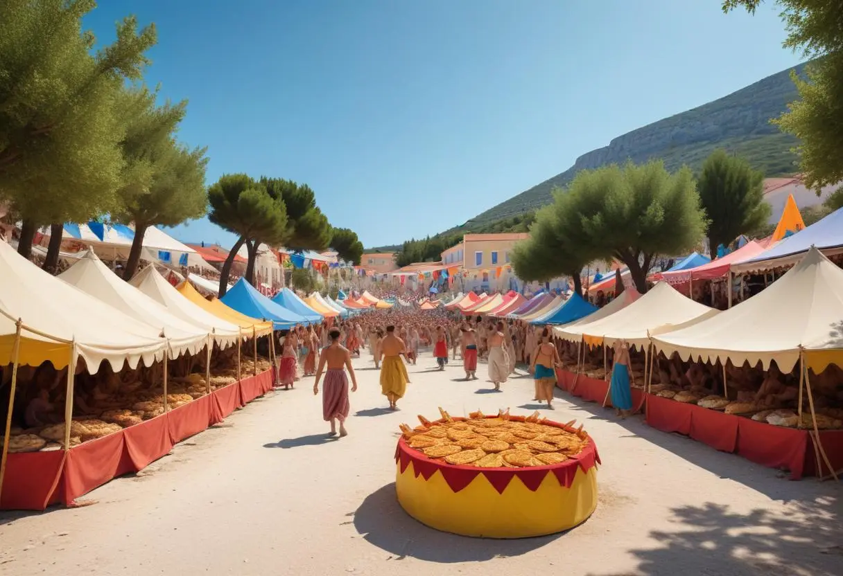 Festivaler och evenemang på Kefalonia illustration