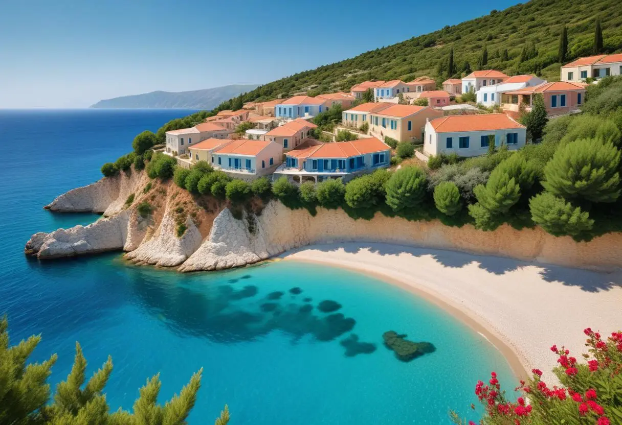 Utforska vegetariska och veganska alternativ på Kefalonia! illustration